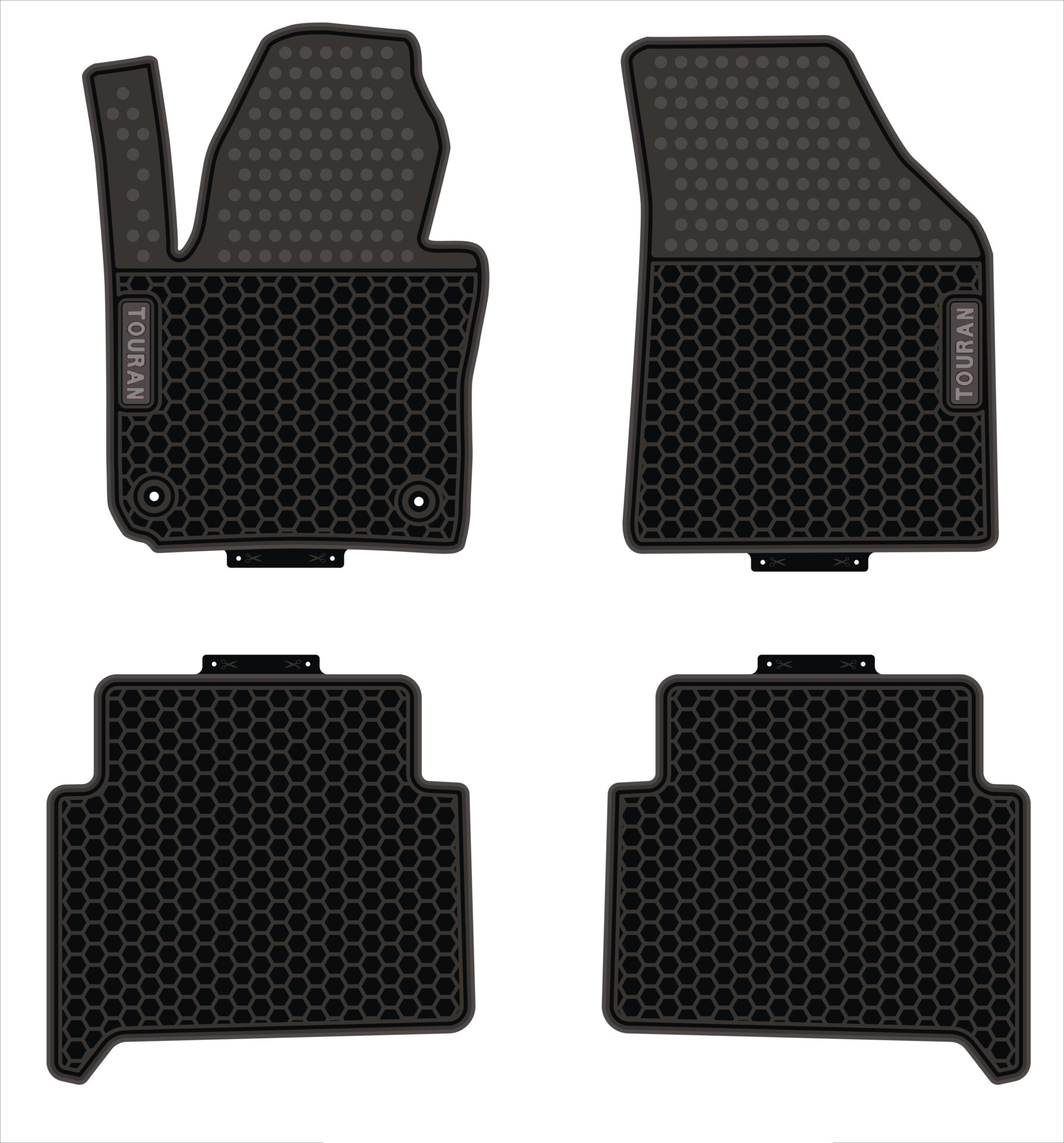 Patosnice gumene Touran 2003-2015