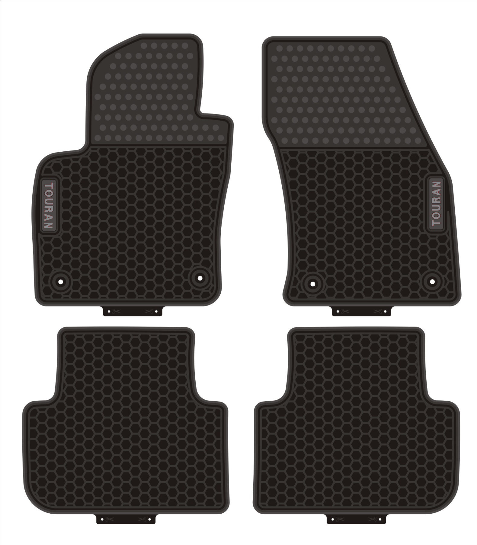 Volkswagen Tiguan gumene patosnice 2016->