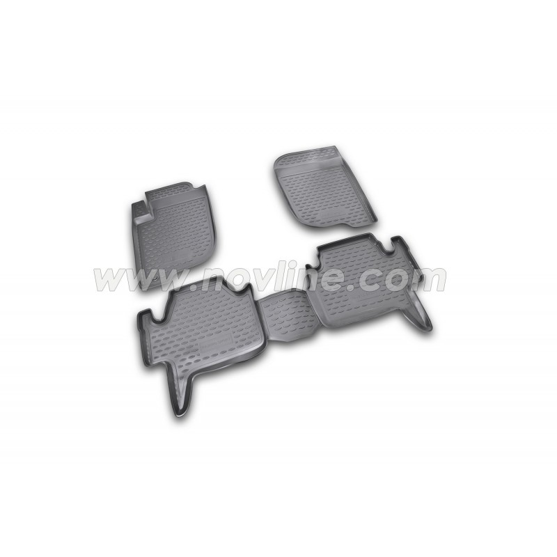 3D Patosnice MITSUBISHI Pajero Sport 2008-2015, set 4 kom.