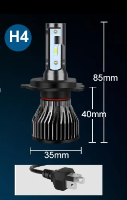 H4 Led sijalice za auto 50w 6000k