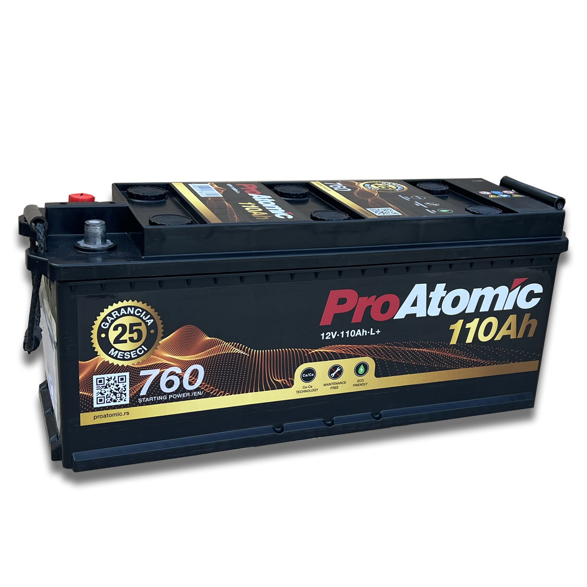 Proatomic akumulator 110ah L+