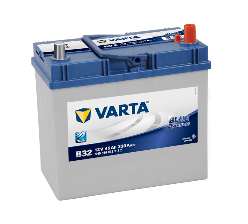 VARTA BLUE 12V-45AH D+ ASIA B32